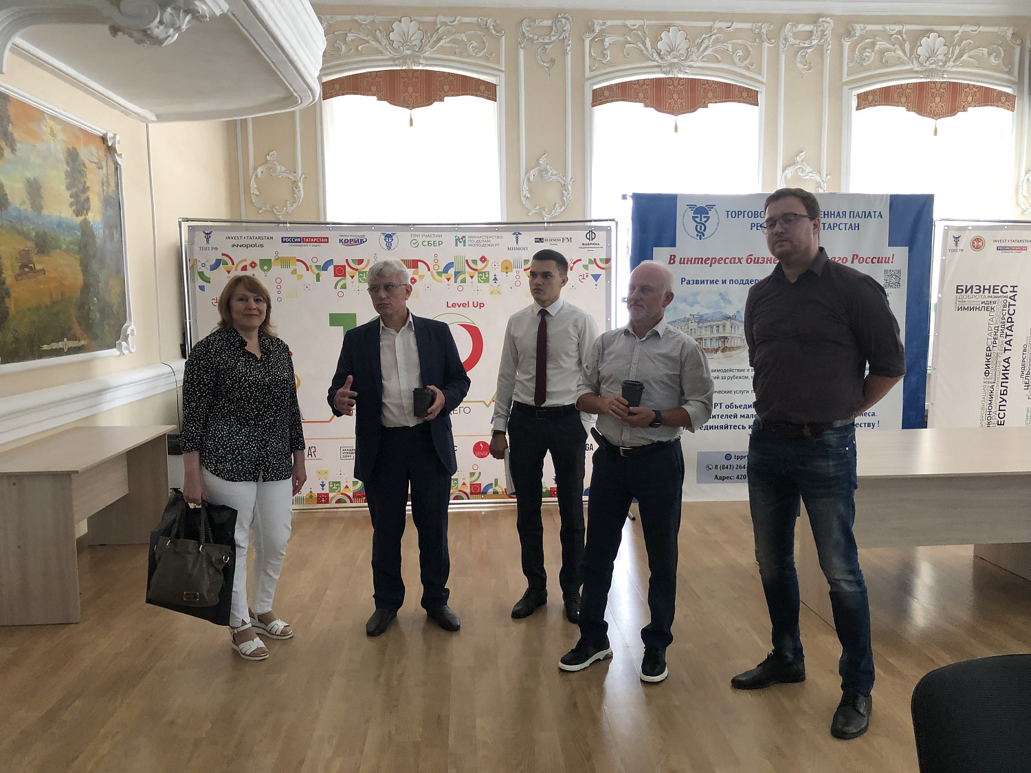10 августа делегация ТПП Чувашской Республики посетила ТПП Республики Татарстан.