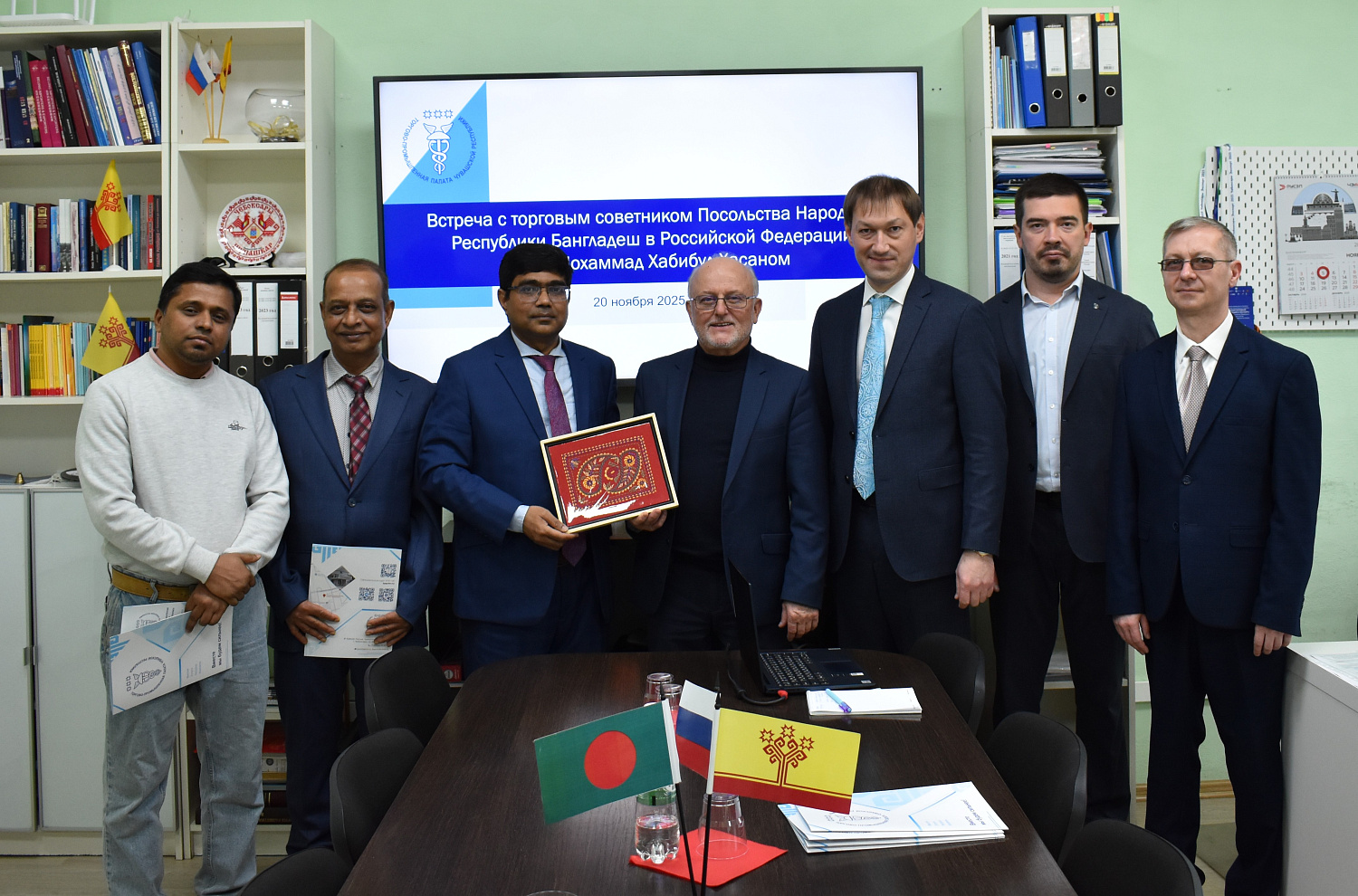 ТПП Чувашской Республики посетил торговый советник Посольства Народной Республики Бангладеш в России