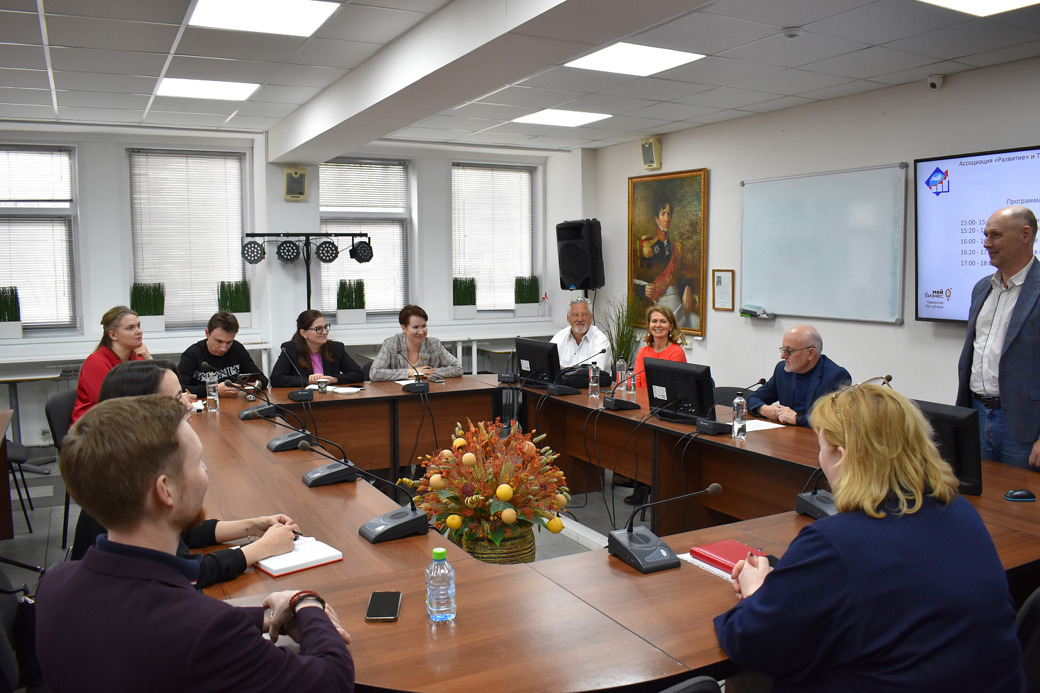 25 апреля 2024 г. В ТПП Чувашской Республики состоялся круглый стол «Лучшие практики обучения и развития сотрудников»