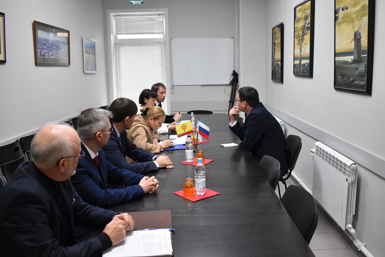 20 октября в Торгово-промышленной палате Чувашской Республики состоялась встреча с делегацией Навоийской области Узбекистана